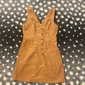 dress, really over turtlenecks, size small, brown